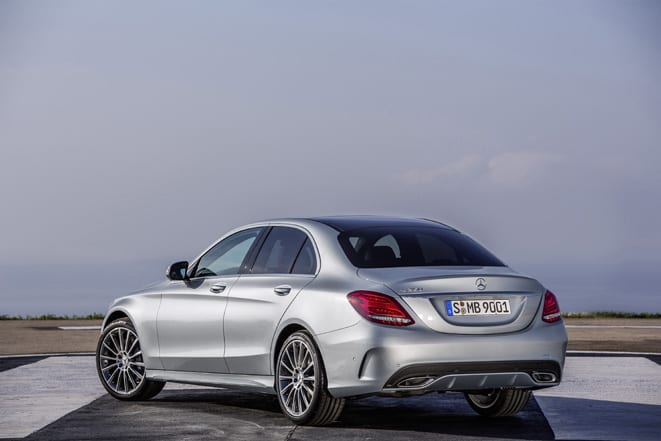 Mercedes-Benz C250, AMG Line, Avantgarde, Diamantsilber metallic