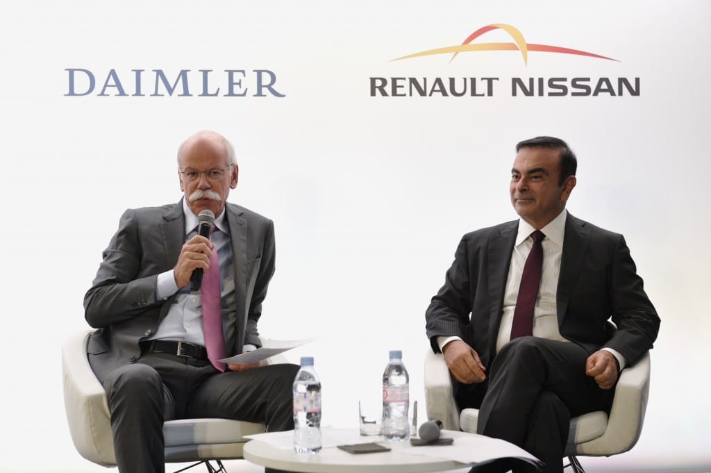 CP Dieter Zetsche et Carlos Ghosn