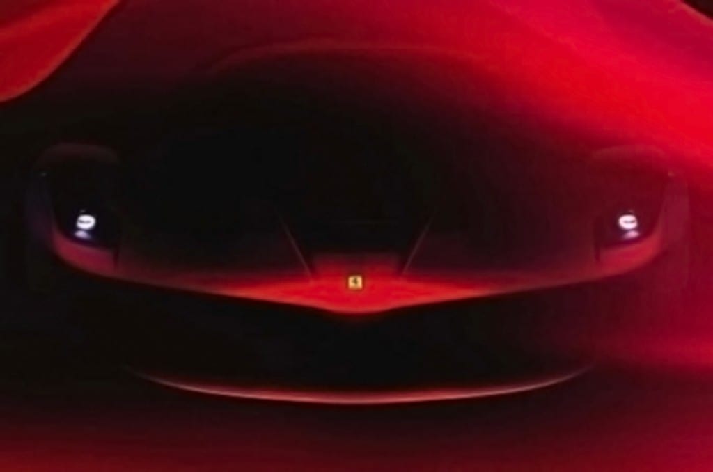 Ferrari F150-Teaser www.e-motoring.com
