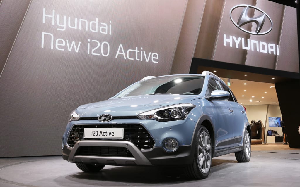 Hyundai Frankfurt Motor Show 2015 i20 Active