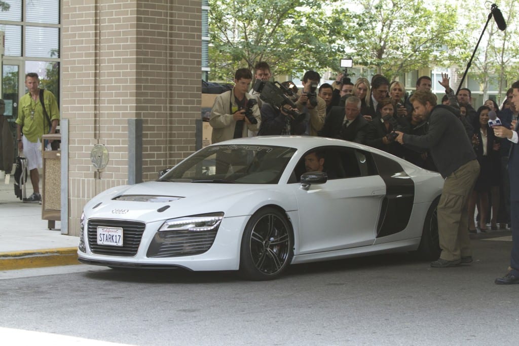 Iron Man Audi R8 e-tron www.e-motoring.com