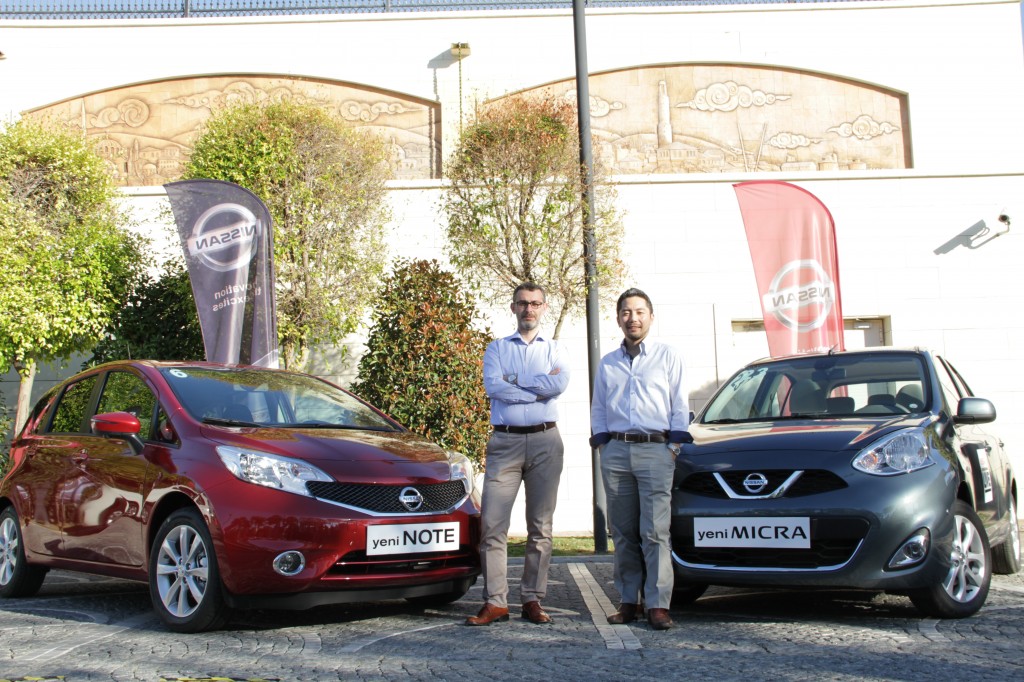 Nissan_Pazarlama_Müdürü_Mehmet Akın_Nissan_Genel_Müdürü_Kei_Kubota