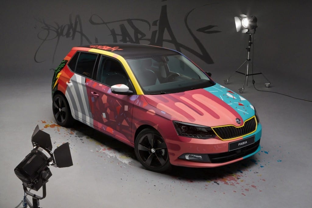 SKODA Fabia Street Art 001