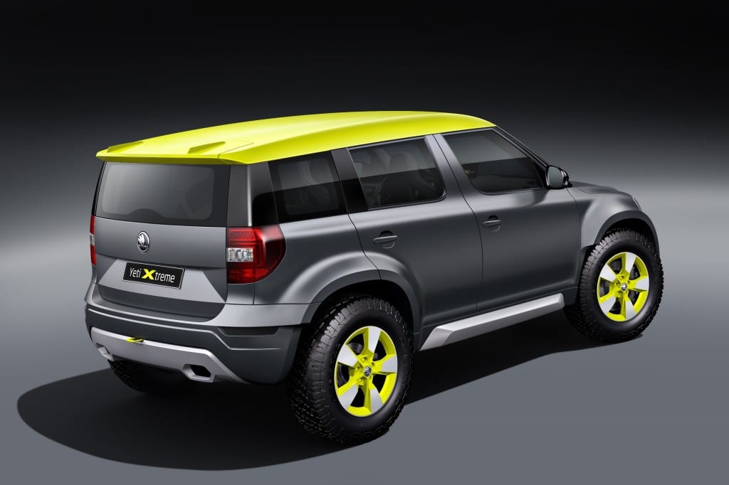 SKODA Yeti Xtreme  www.e-motoring.com