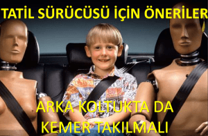 Tatil yolları farklı