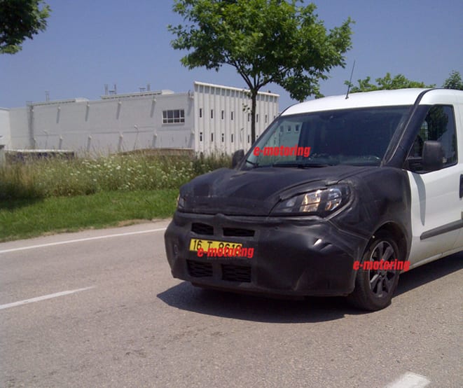 Fiat Doblo Ram ProMaster City facelift www.e-motoring.com