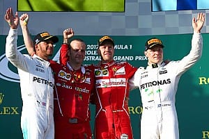 f1-australian-gp-2017-winner-sebastian-vettel-ferrari-second-place-lewis-hamilton-mercedes