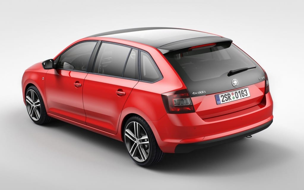 Škoda usulü lifesytle SW: Rapid Spaceback www.e-motoring.com