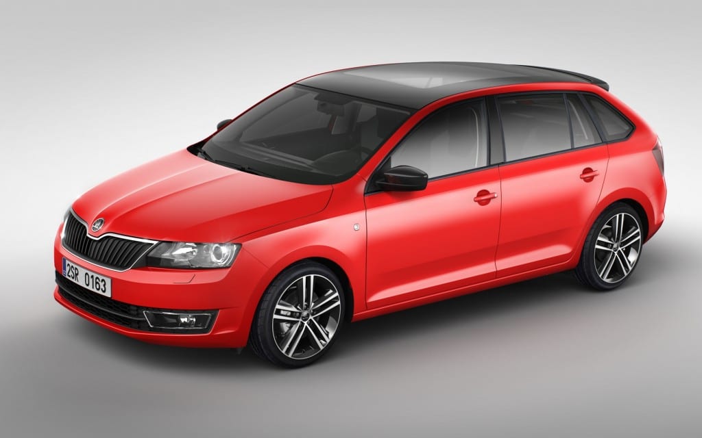 Škoda usulü lifesytle SW: Rapid Spaceback www.e-motoring.com
