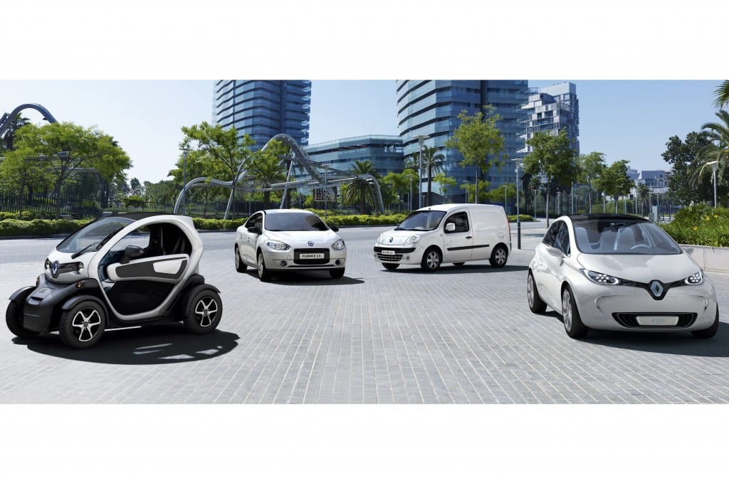 Renault ZE urun gami www.e-motoring.com