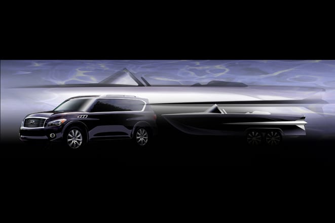  Infiniti QX56 tekneye dönüşüyor