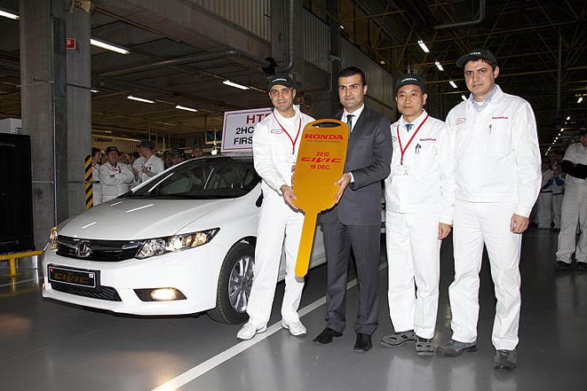  İlk Civic Sedan banttan çıktı