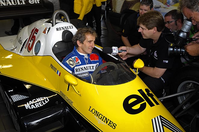  Renault’nun marka elçisi Prost