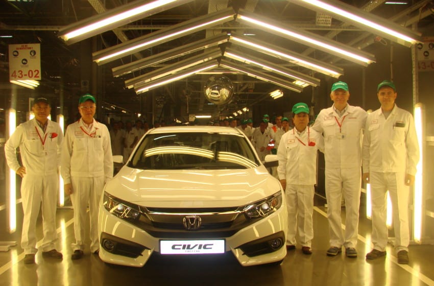  Yeni Honda Civic Sedan üretimi başladı