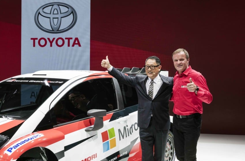  Toyota Başkanı ilk kez Avrupa’da bir fuara katıldı