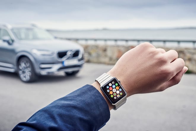  Volvo’ya Apple Watch’tan kontrol