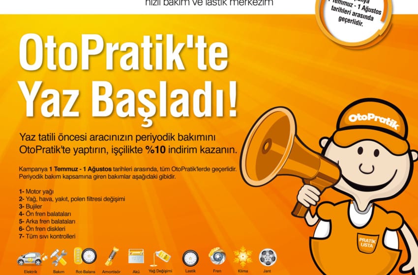  Otopratik’ten indirim fırsatı