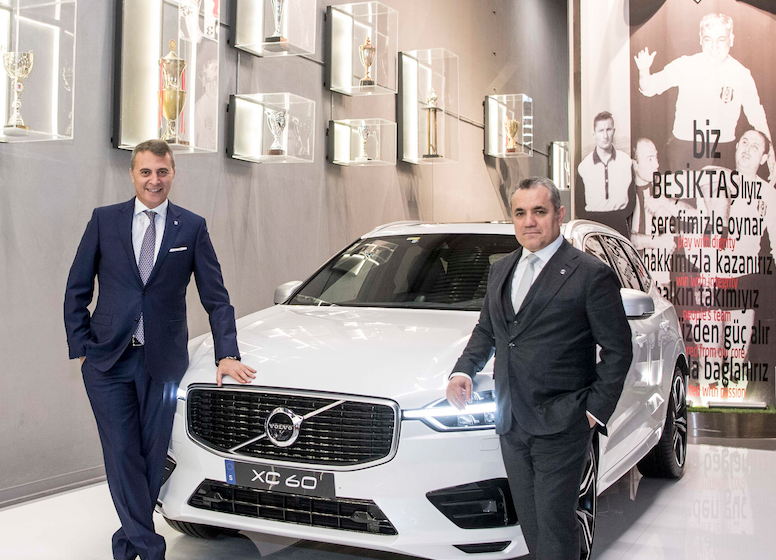  Volvo Car Turkey, Beşiktaş’ın  ‘Premium Otomotiv Partneri’ Oldu