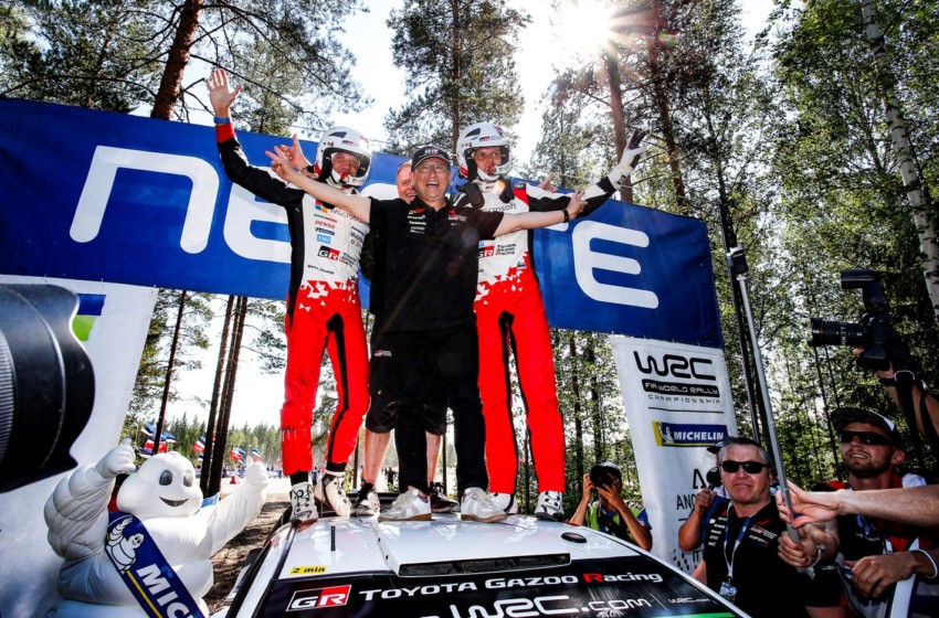  Finlandiya Rallisi’nde zafer Toyota’nın