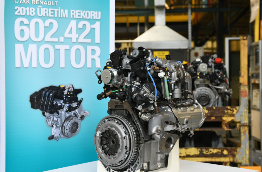  Oyak Renault’dan rekor motor üretimi