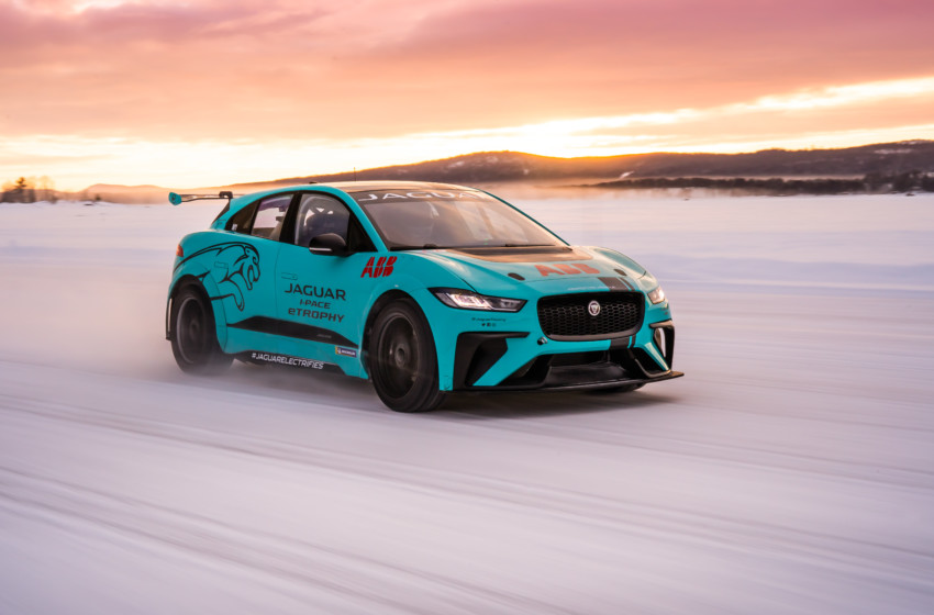  I-PACE eTROPHY soğuk hava testlerinde başarılı