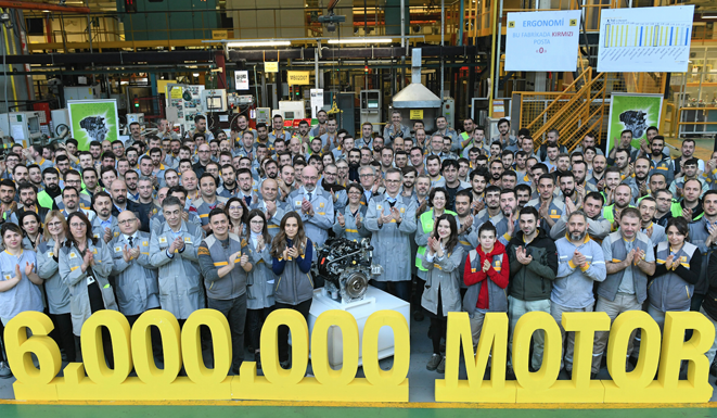  Oyak Renault’dan 6 milyonuncu motor
