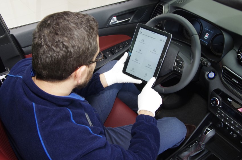  Hyundai Assan’da araç teslimatı öncesi kontroller dijitalleşiyor