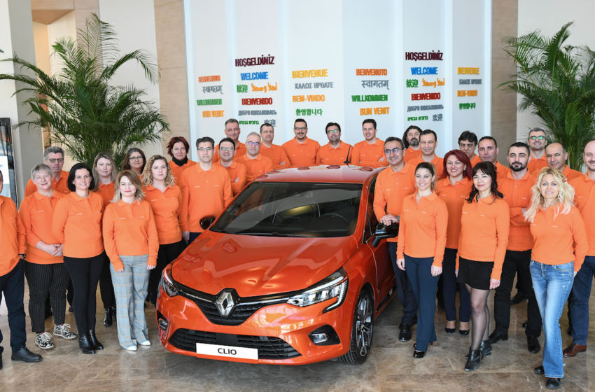  Oyak Renault’nun ekonomiye yeni katkısı: Yeni Clio