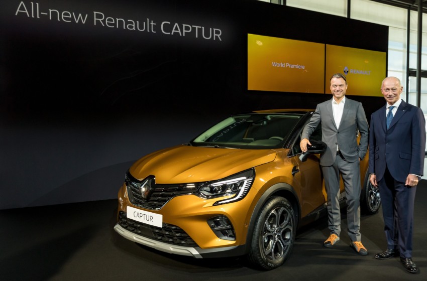  Yeni Renault Captur Frankfurt Otomobil Fuarı’nda tanıtılıyor