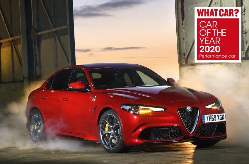  Alfa Romeo Giulia Quadrifoglio ödülde hat-trick yaptı