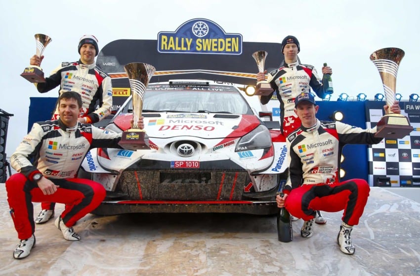  İsveç Rallisi’nde Toyota fırtınası