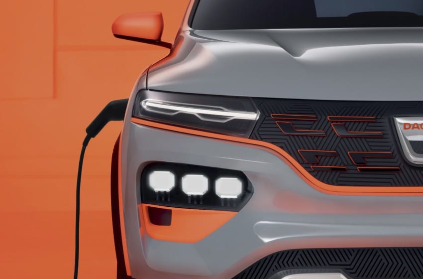 Dacia Spring elektrikli showcar