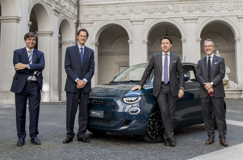 Fiat 500’ün en yenisi, İtalya’da devlet protokolüne tanıtıldı