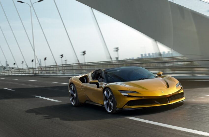  Tüm zamanların en hızlı cabriosu tanıtıldı: Ferrari SF90 Spider
