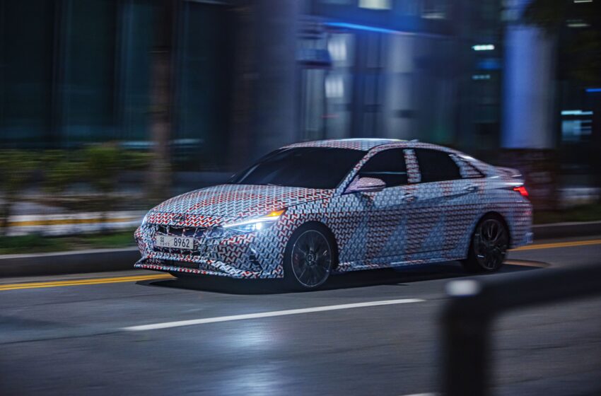  Elantra N kamuflajlı fotoğraflandı