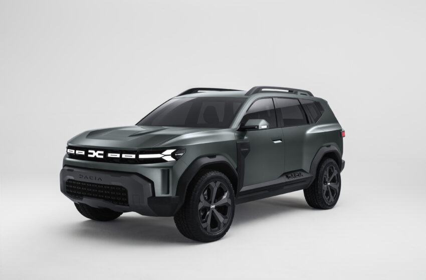  Dacia Bigster Concept ile yeni bir döneme adım atıyor