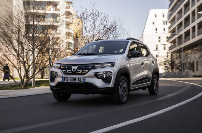  Dacia’ya elektrikli Spring ile bahar geliyor