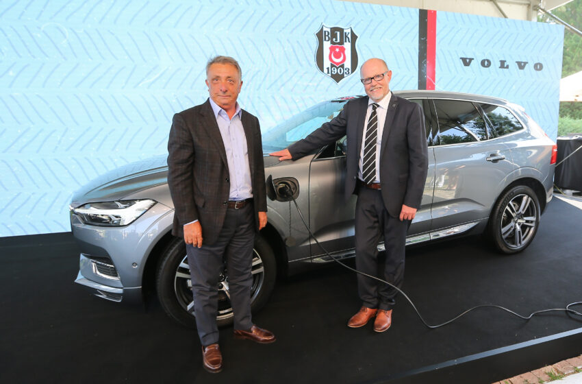  Beşiktaş ile Volvo’nun partnerlik anlaşması elektrikle tazelendi