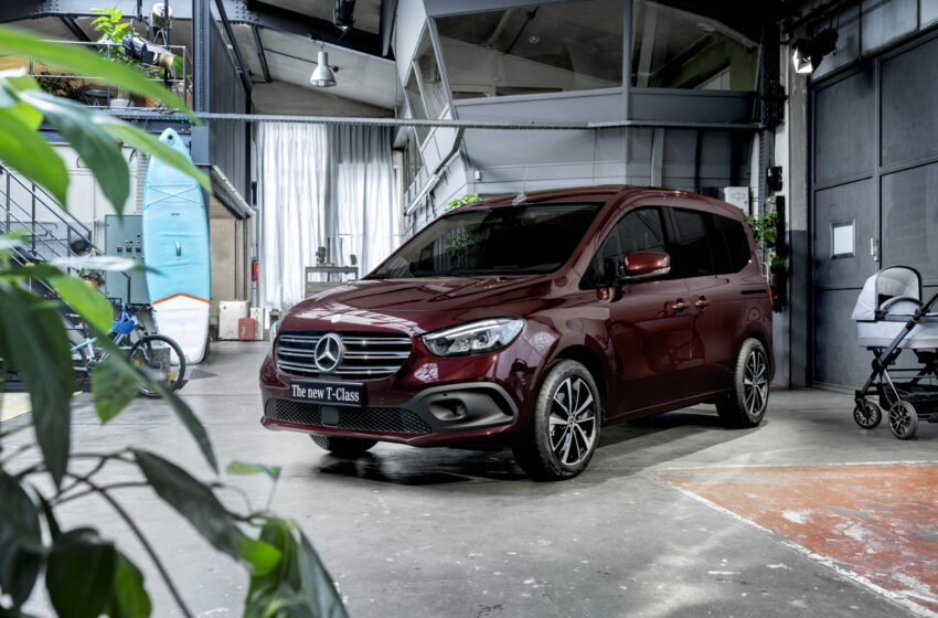  Mercedes-Benz’den aktif yaşam tarzına yönelik yeni T Serisi
