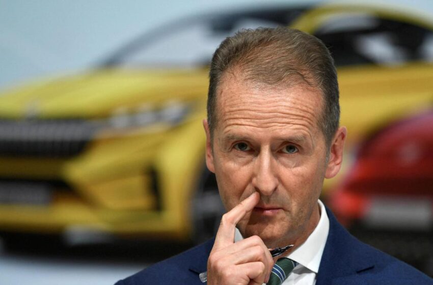  VW CEO’su Diess istifa etti