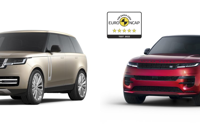  Range Rover ve Range Rover Sport’a Euro NCAP’ten beş yıldız