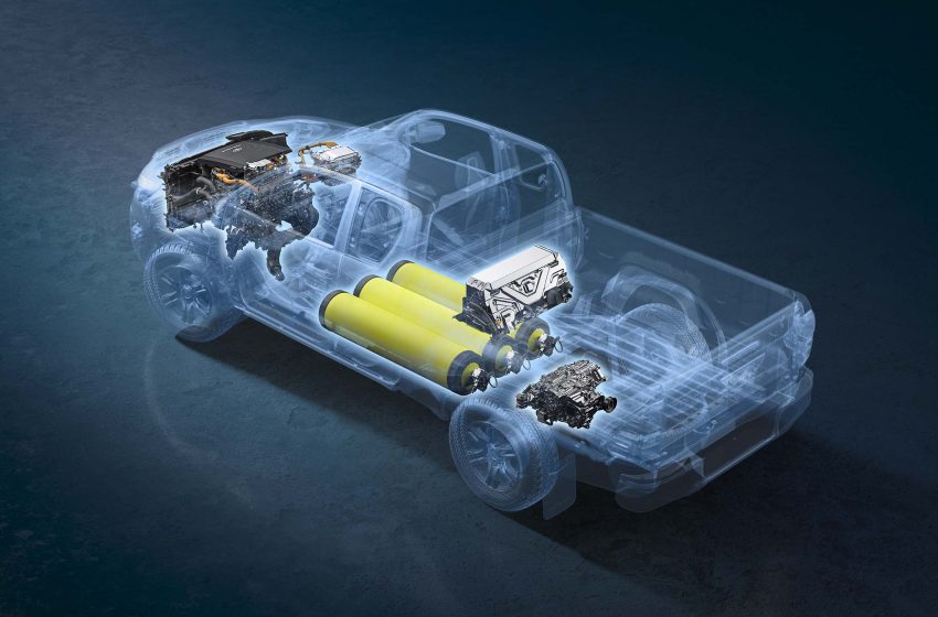  Toyota hidrojen yakıt hücreli Hilux prototipini geliştiriyor