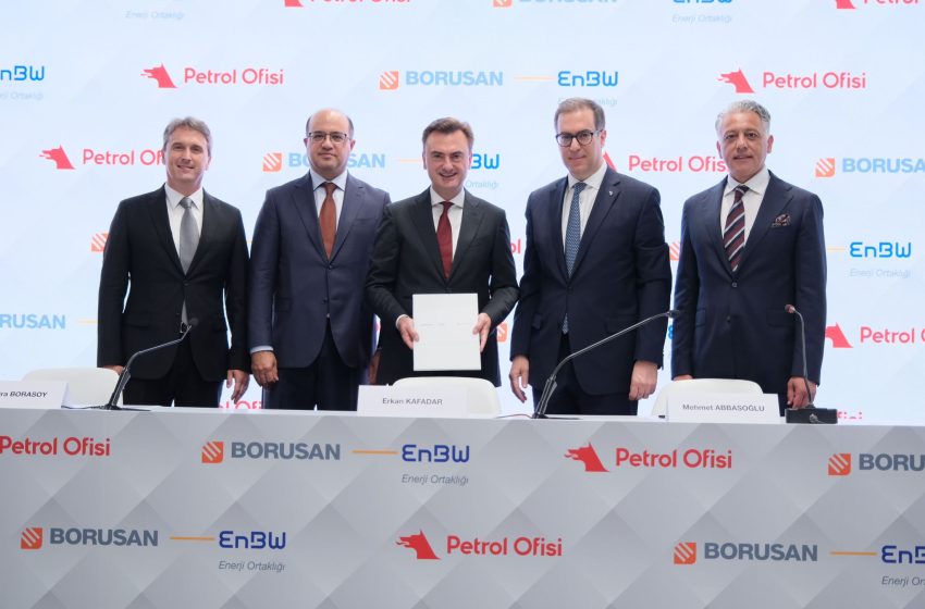  Borusan EnBW Enerji, Petrol Ofisi Grubu ile şarj istasyon ağını genişletecek