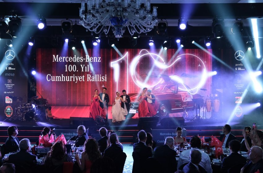  Mercedes-Benz 100. Yıl Cumhuriyet Rallisi sona erdi