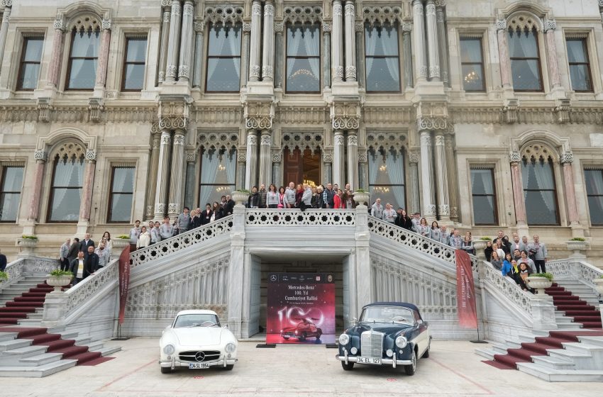  Mercedes-Benz 100. Yıl Cumhuriyet Rallisi başladı