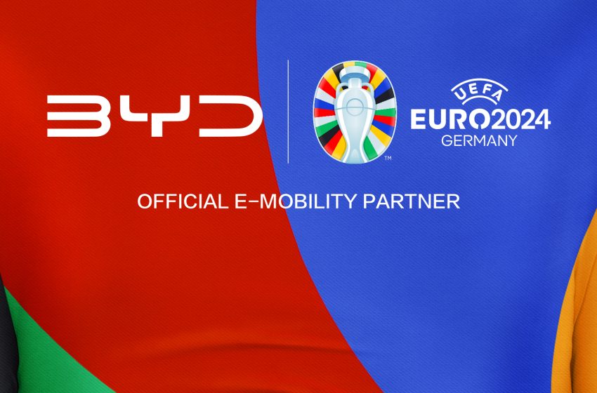  BYD, UEFA EURO 2024™’ün resmi partneri ve resmi E-Mobilite partneri oldu