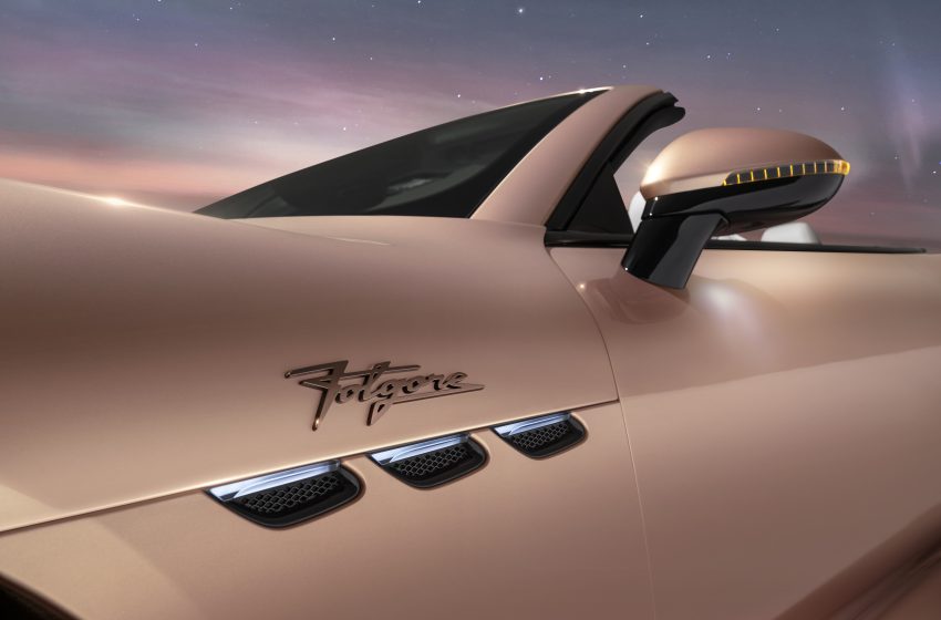  Elektrikli Maserati GranCabrio Folgore tanıtıldı