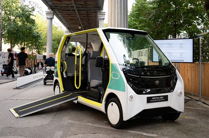  Toyota yenilikçi mobilite ürünleriyle Paris’te gövde gösterisi yaptı
