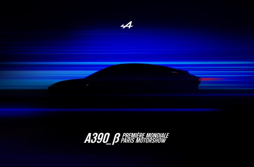  Alpine, ilk elektrikli modelini tanıtıyor