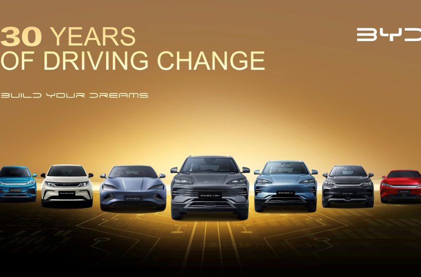  BYD 30’uncu yaşını 10 milyonluk üretimle kutluyor